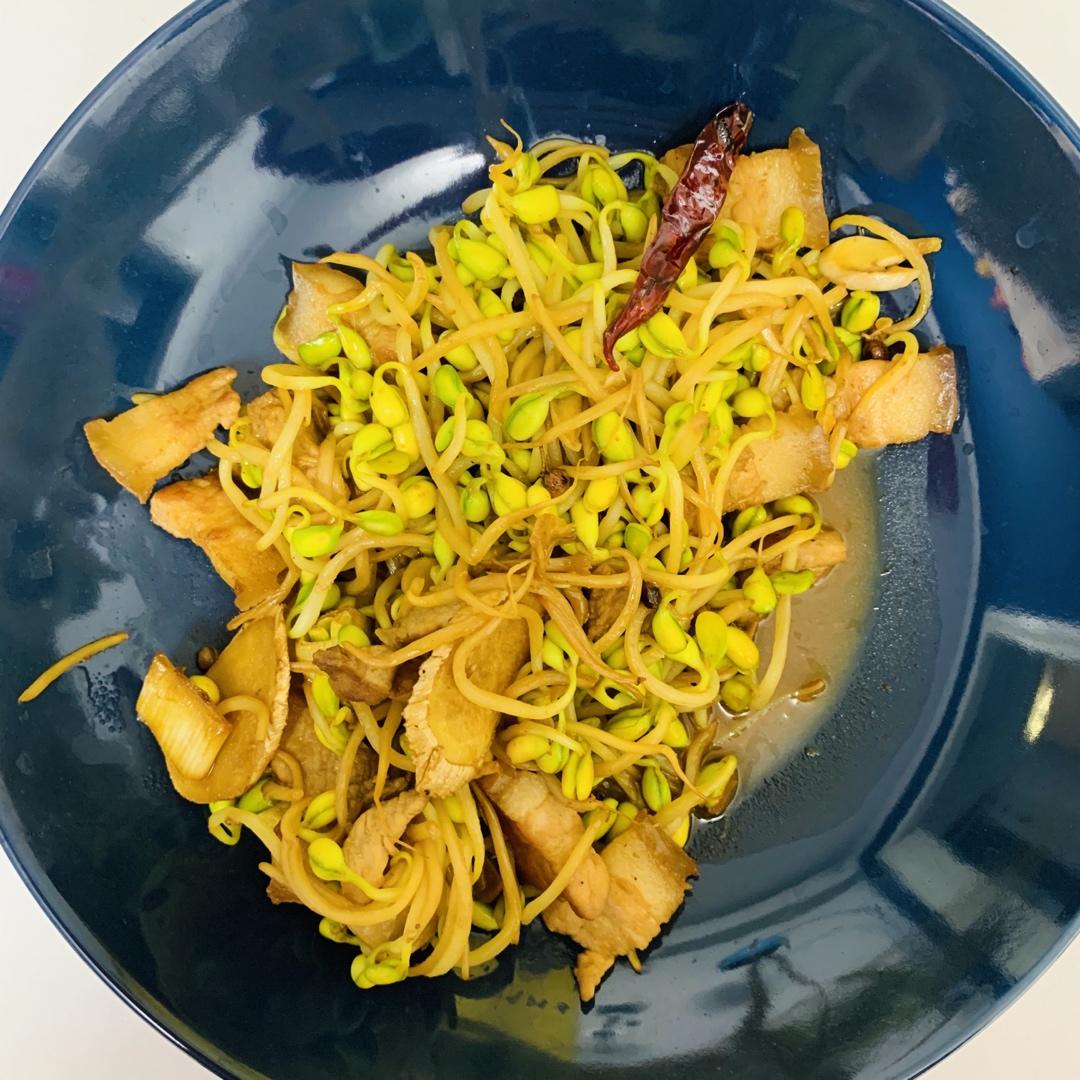 干煸黄豆芽没有豆腥味