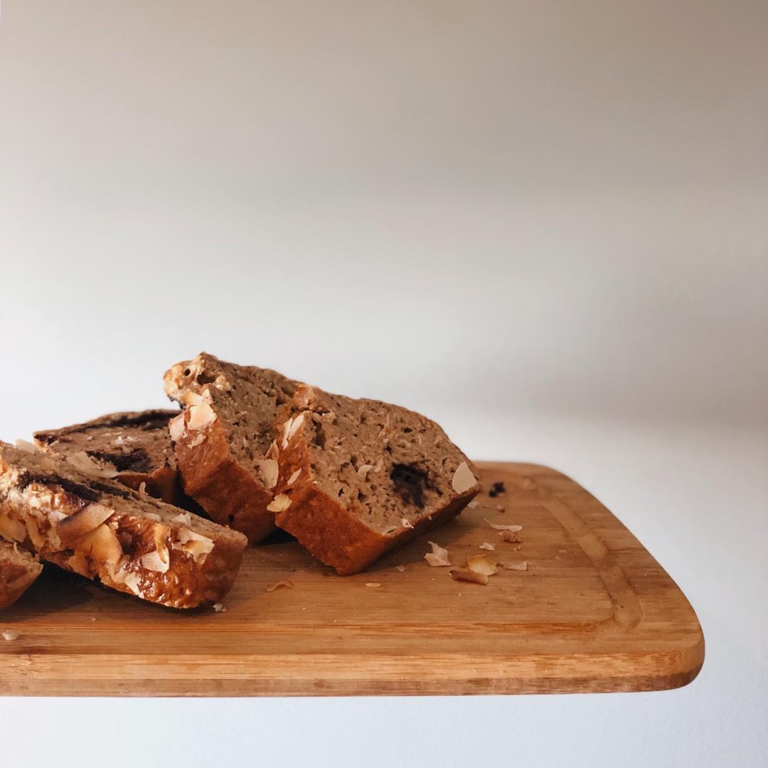 |轻食记录|高蛋白健康香蕉蛋糕（loaf）