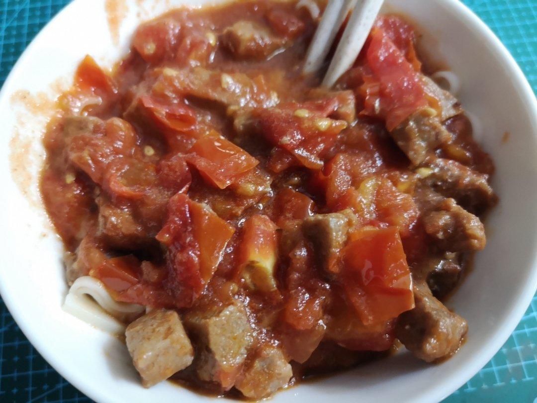 简易版西红柿炒牛肉