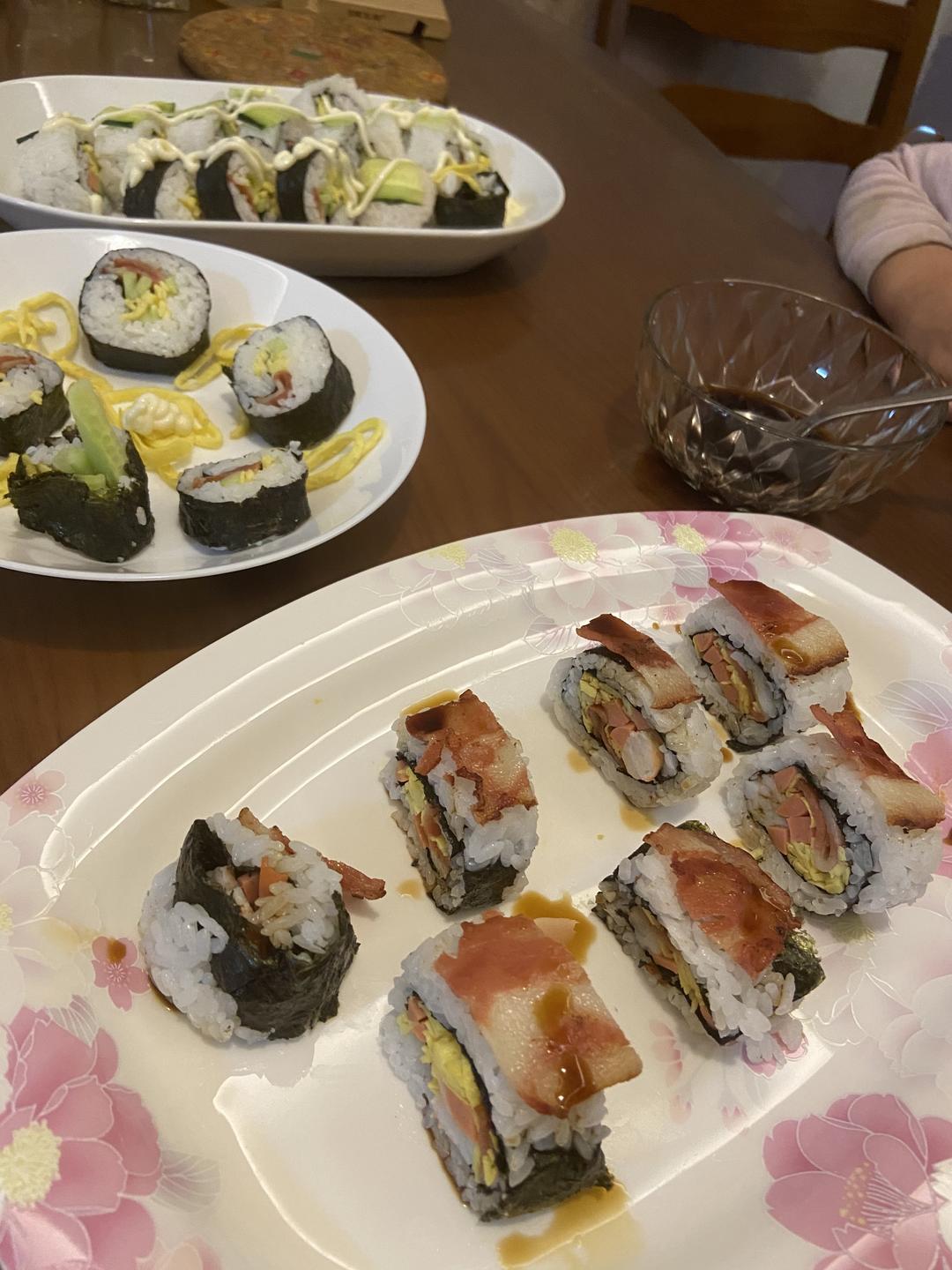 平实材料也能做寿司-正卷&反卷🍣的做法 步骤27