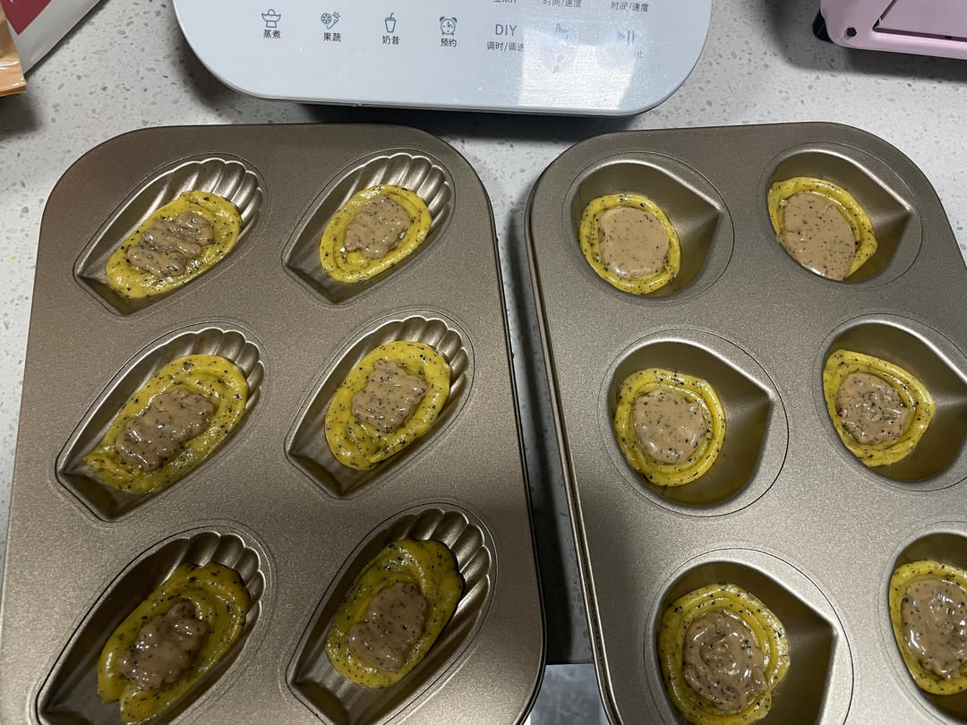 红茶贝壳玛德琳蛋糕