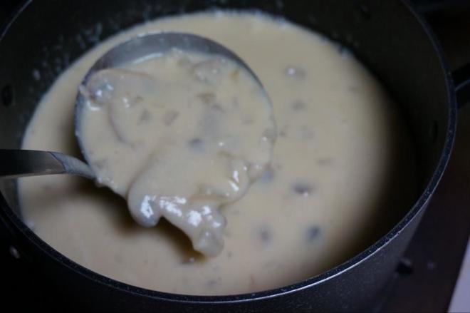 法式豆浆蘑菇浓汤的做法