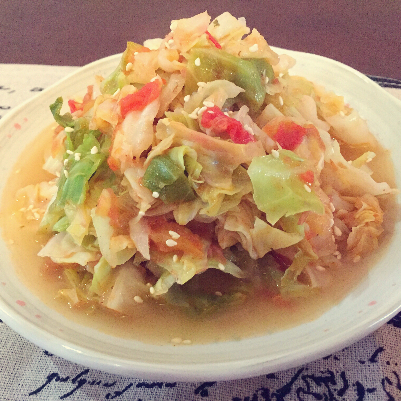 清炒包菜