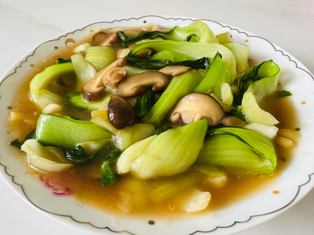 香菇油菜（简单快手）