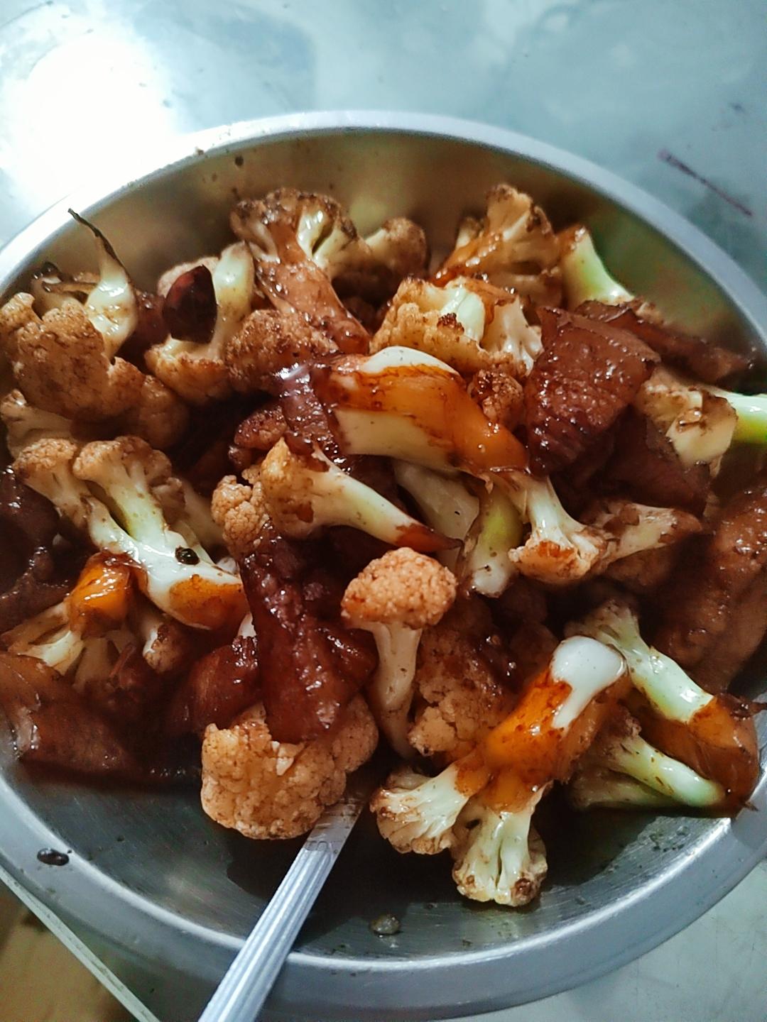 干锅有机花菜