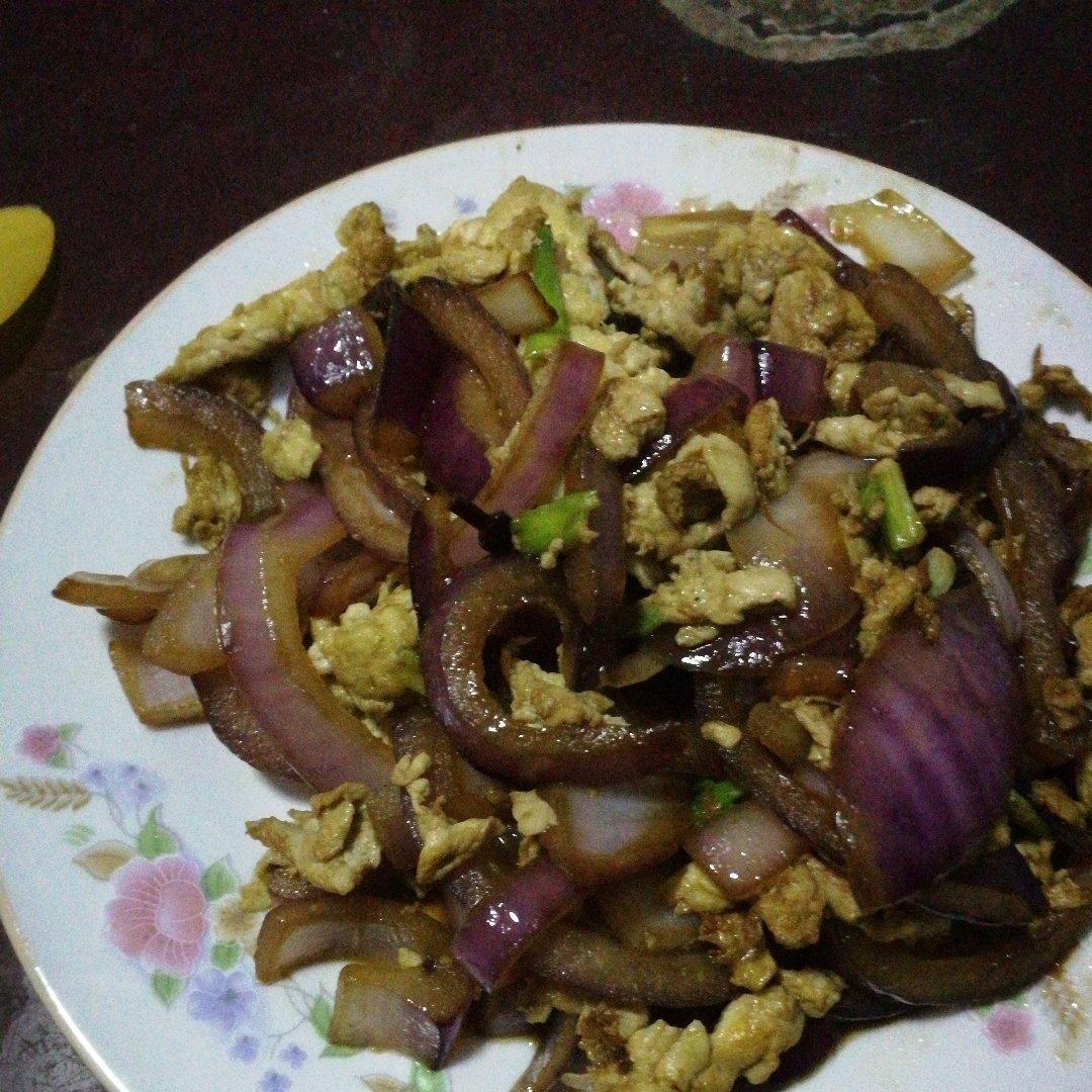 洋葱炒蛋