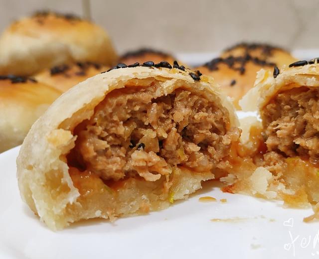 榨菜鲜肉月饼(烤箱版)的做法