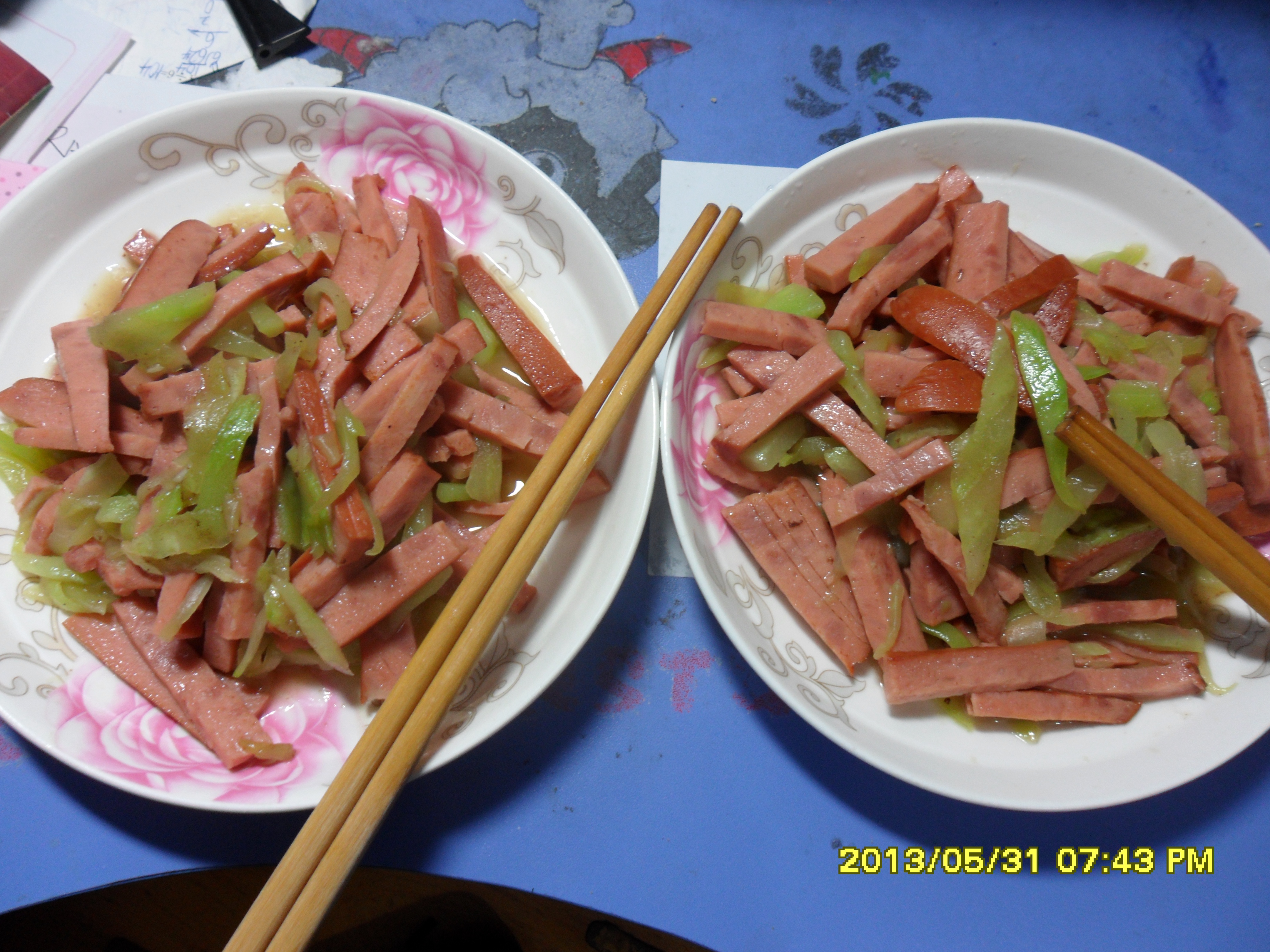 莴笋火腿丝