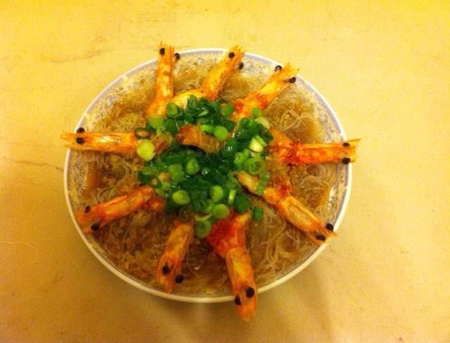 蒜蓉粉丝蒸虾