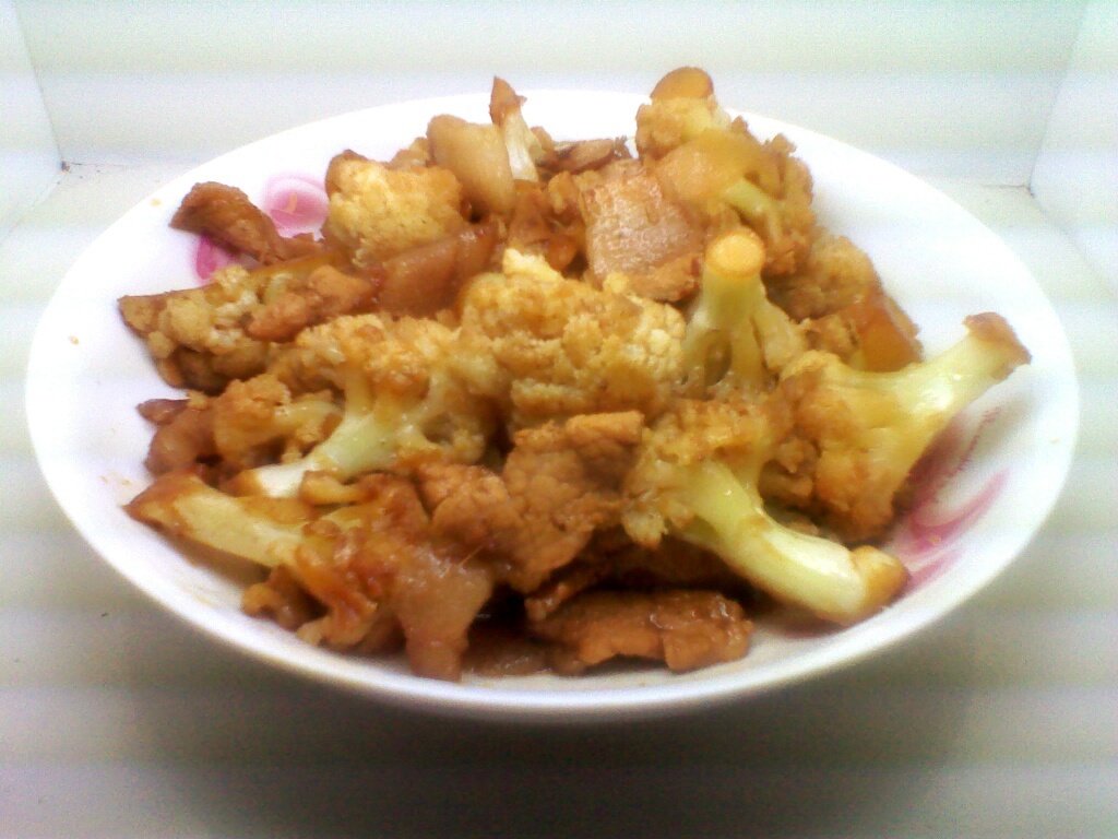 花菜烧肉