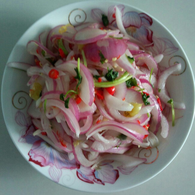 kxz200528做的凉拌洋葱头