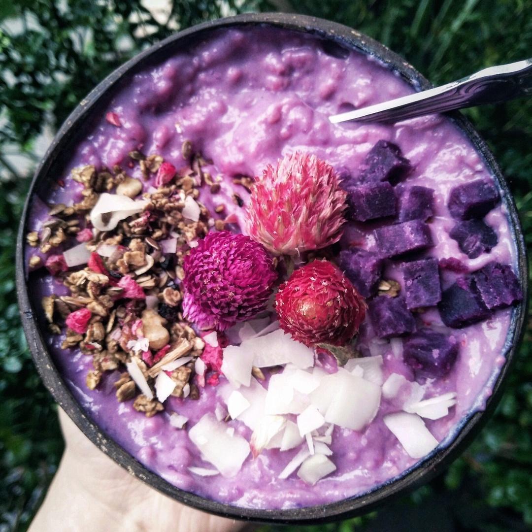 如何做碗适合中国胃的smoothiebowl💗