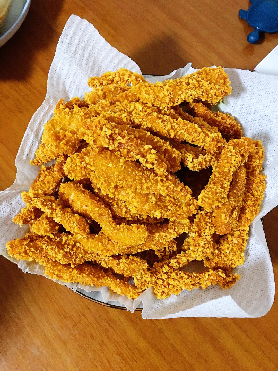 黄金鸡柳的做法