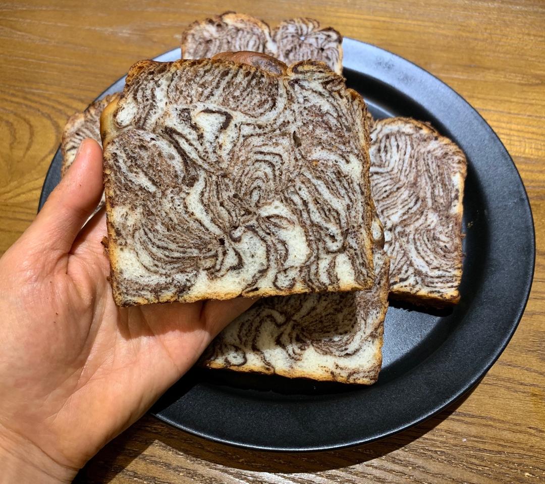 巧克力大理石吐司