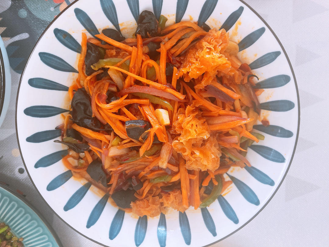 下饭菜鱼香鸡蛋
