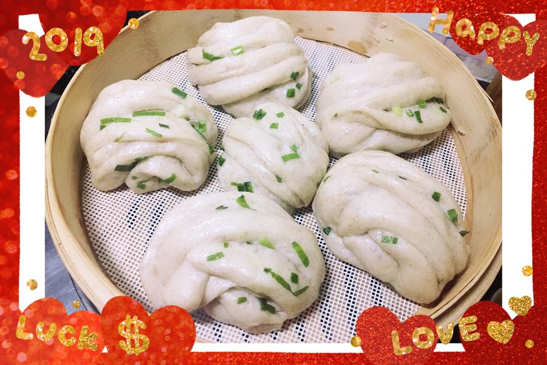 葱油花卷 Steamed Roll