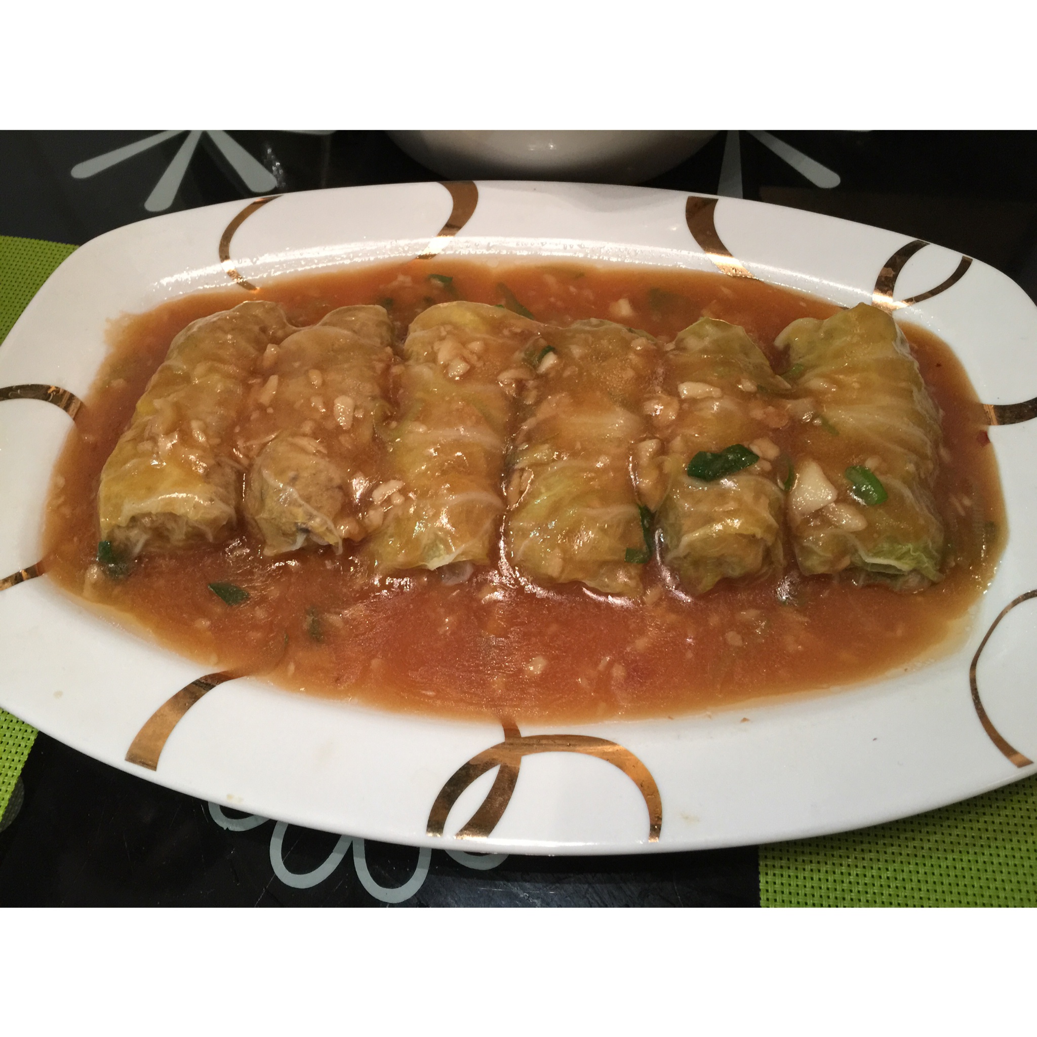 肉酿白菜卷
