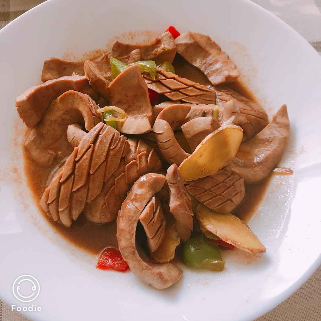 爆炒腰花