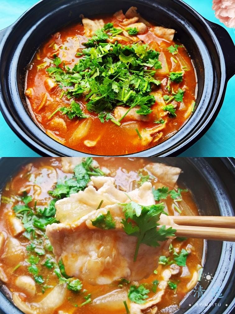 💯好喝开胃‼️连汤汁都不剩的捶肉冬瓜汤㊙️的做法