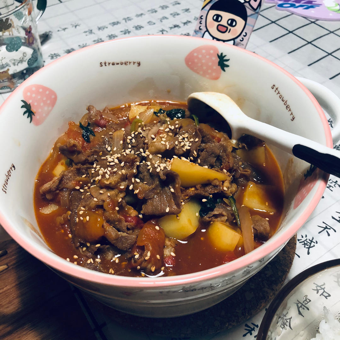 想吃一辈子❗️番茄肥牛烩饭