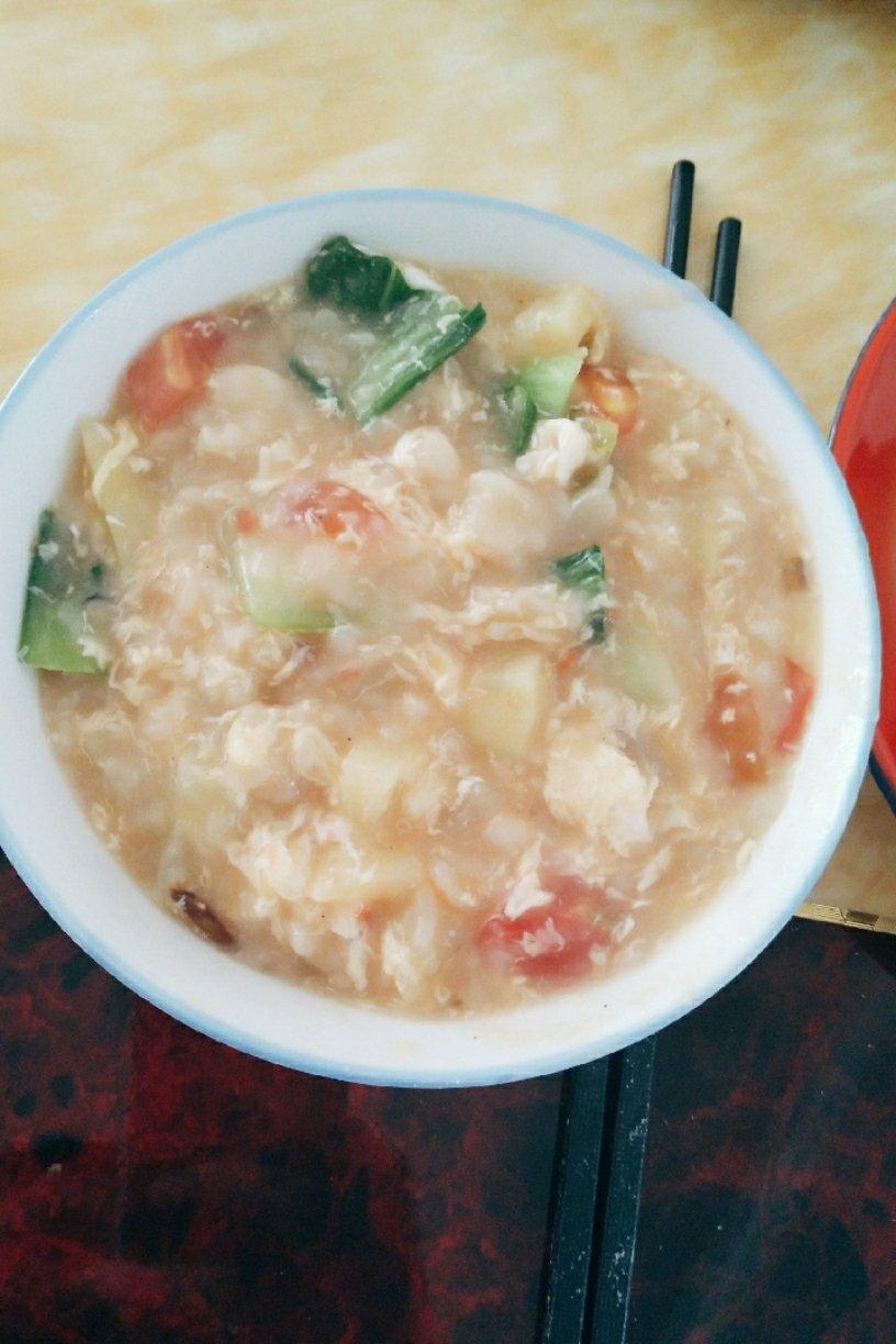 疙瘩汤～拌疙瘩手法视频