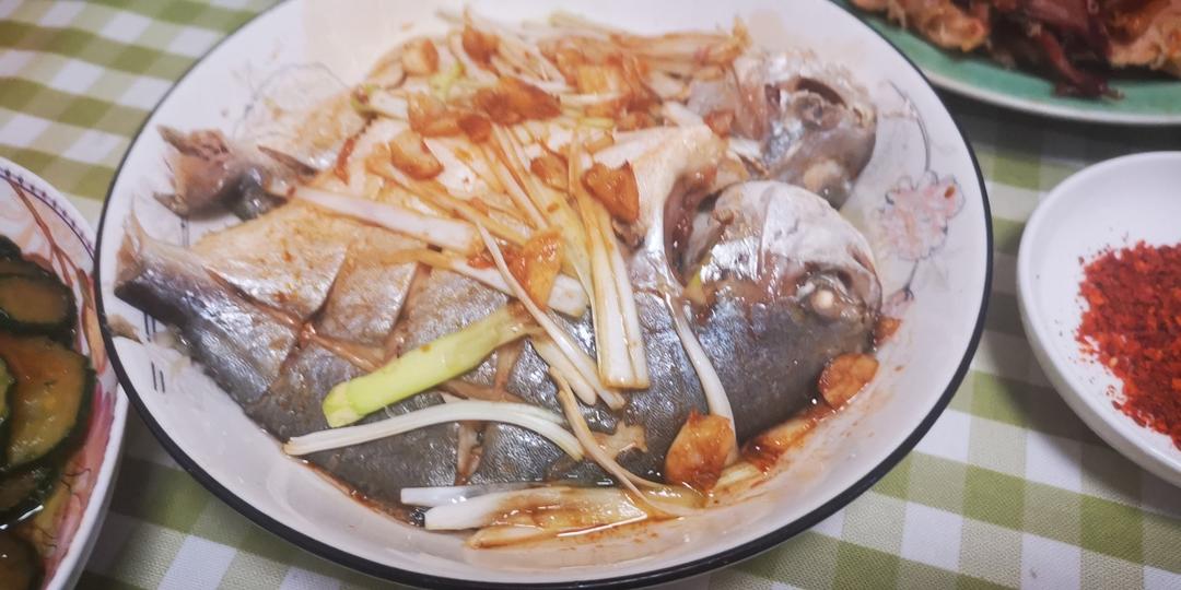 清蒸鲳鱼