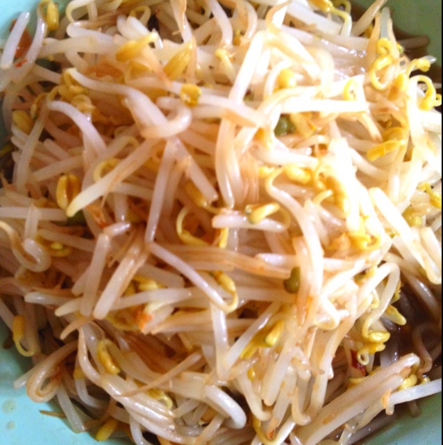 清炒豆芽