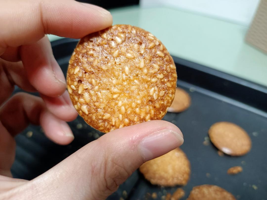 芝麻薄饼（减糖版）