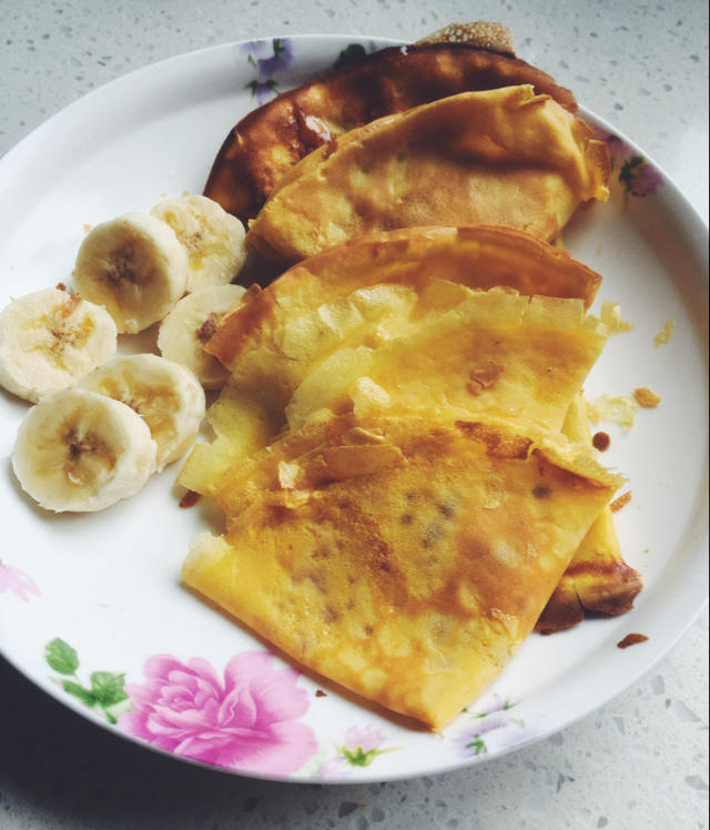 基础早餐可丽饼