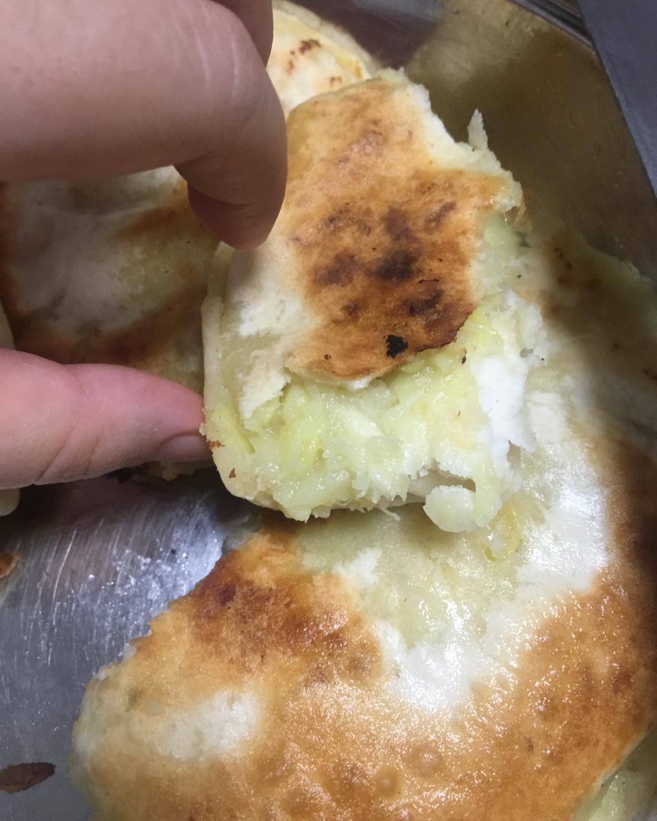 网红榴莲芝士饼（平底锅版）