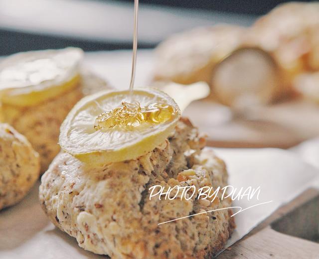 ㊙️柠檬红茶坚果司康的做法