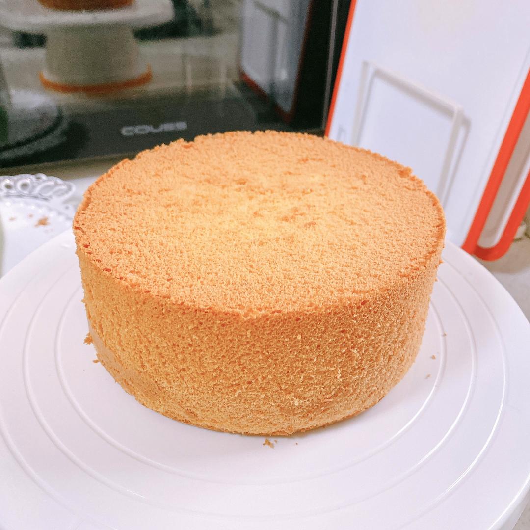 6寸戚风蛋糕（生日蛋糕）