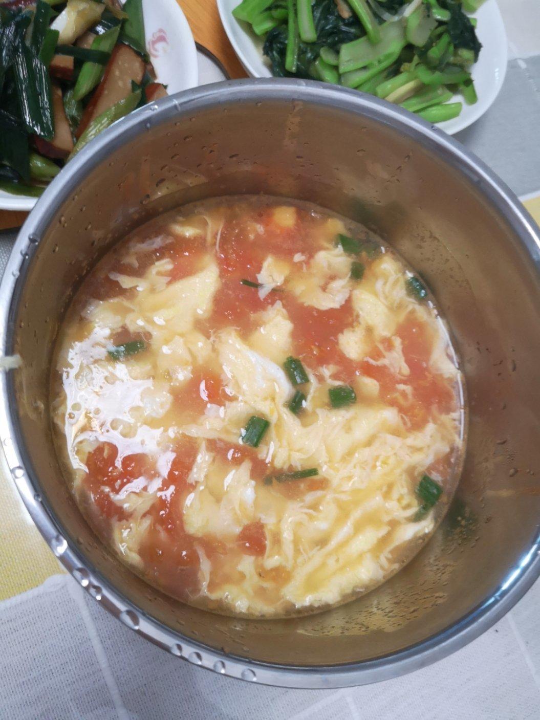 西红柿鸡蛋汤