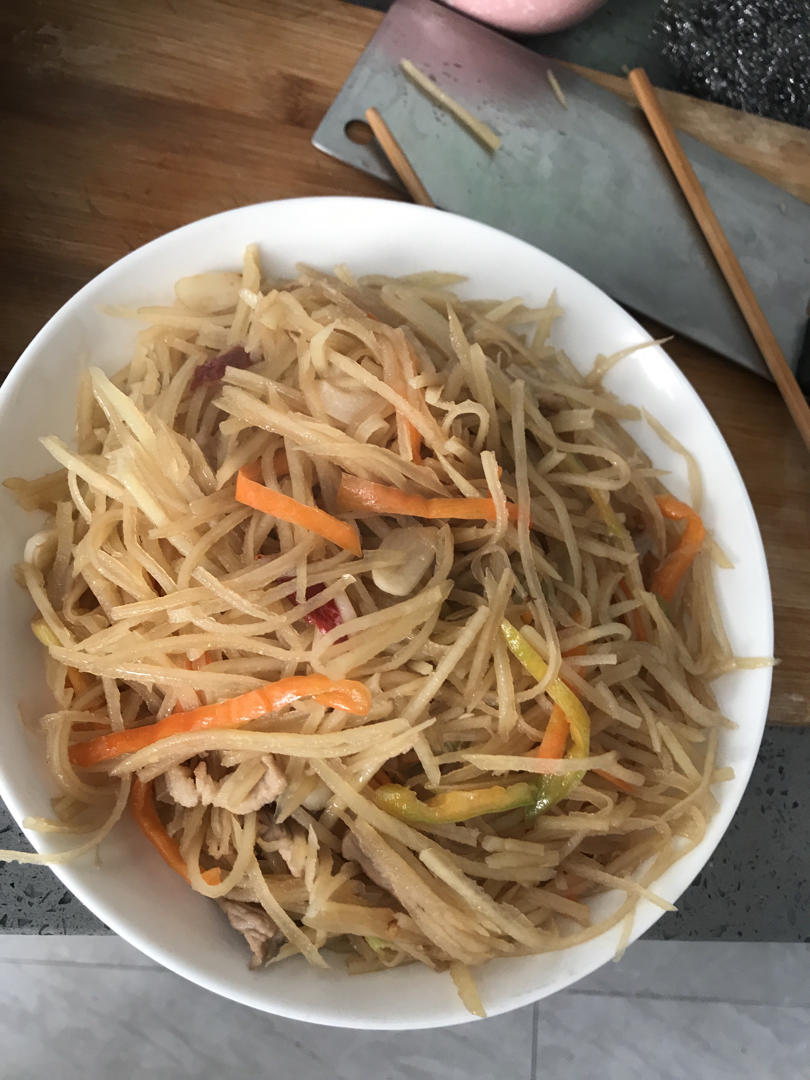 在家也能做出馆子味儿的醋溜/炝炒/酸辣土豆丝（就是那道看似简单，实则步步玄机的土豆丝）