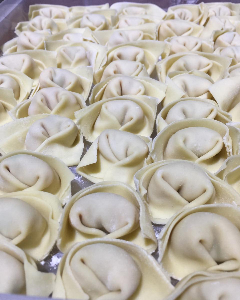 自己做馄饨皮、云吞皮