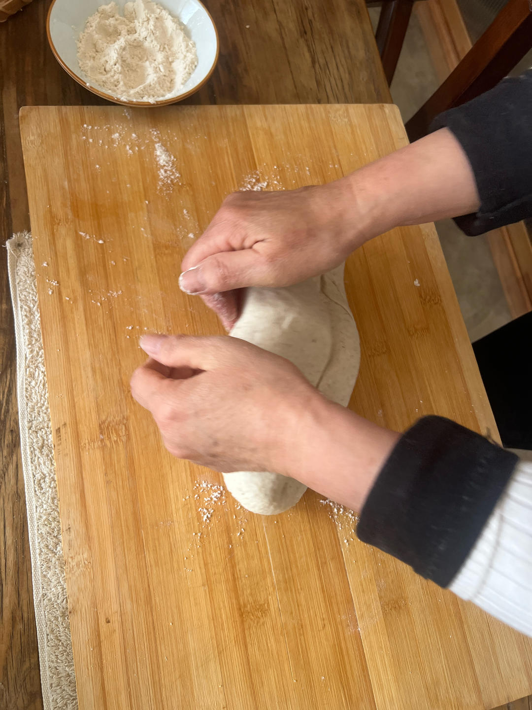 發(fā)面餅的做法 步驟3