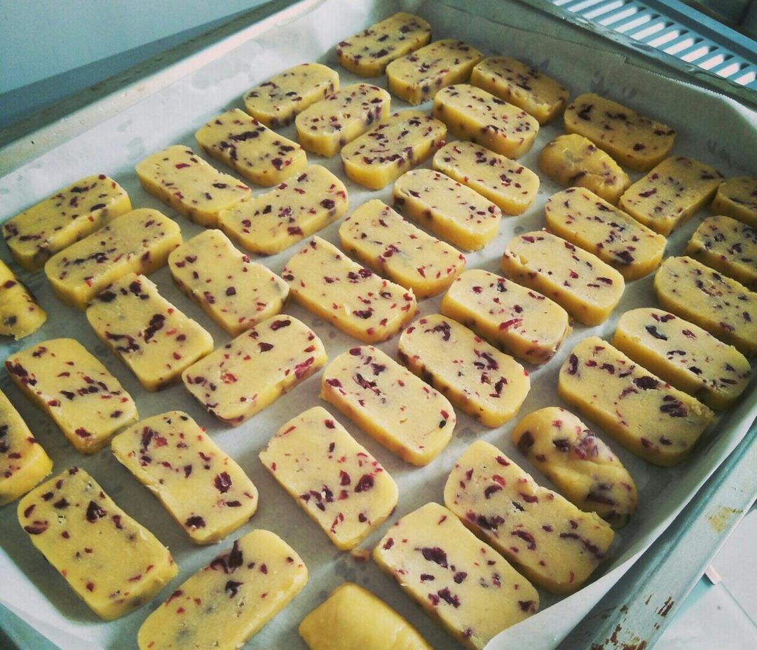 低糖少油版蔓越莓饼干