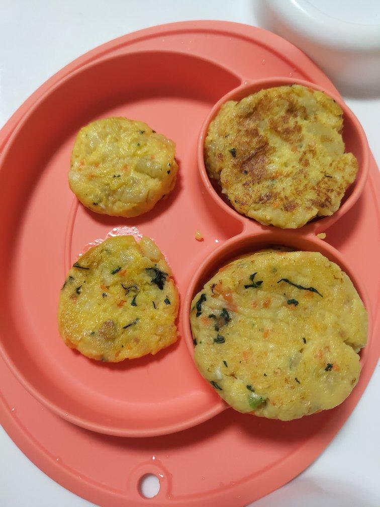 宝宝辅食 软绵绵的田园时蔬土豆饼