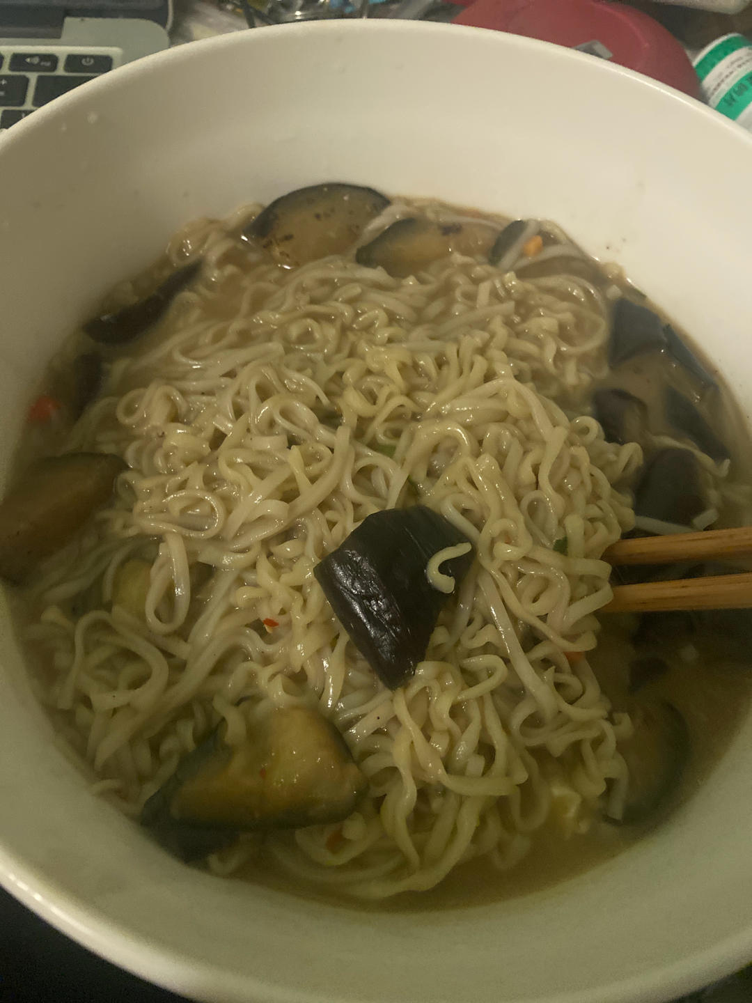 这个茄子面条绝了！太好吃了！！