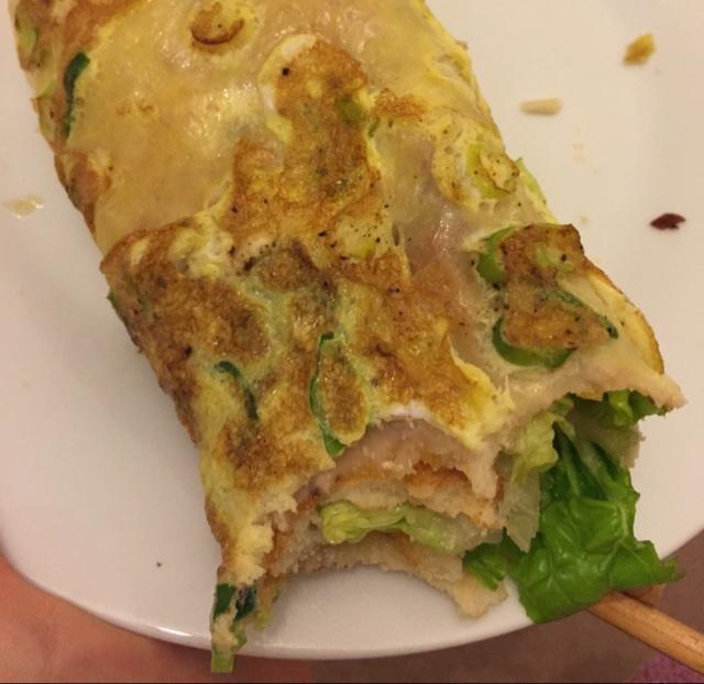 鸡蛋煎饼（海外超简易版）