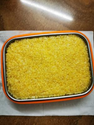 复刻西贝莜面村的黄米凉糕的做法 步骤6
