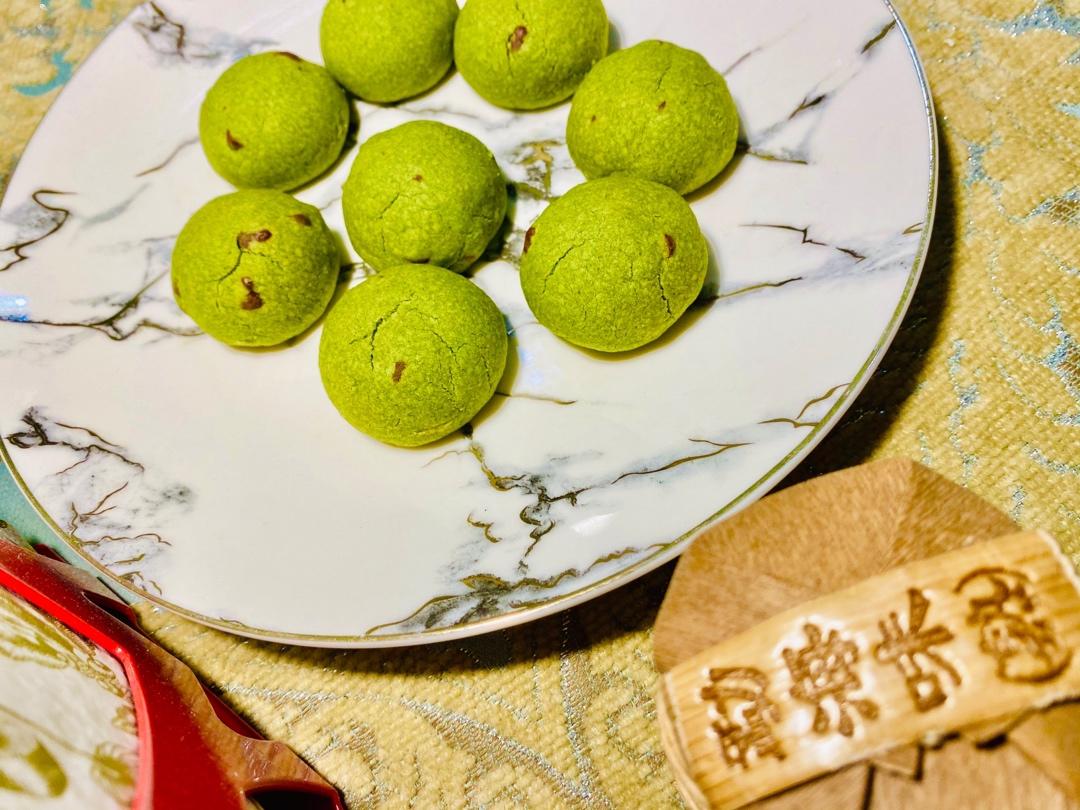 雪球曲奇（抹茶味）