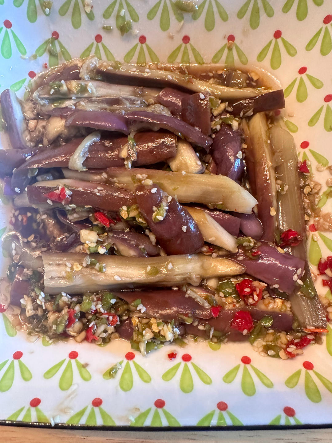 凉拌茄子
