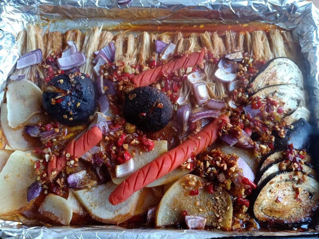 自制烤箱版烧烤，简单好吃过烧烤摊