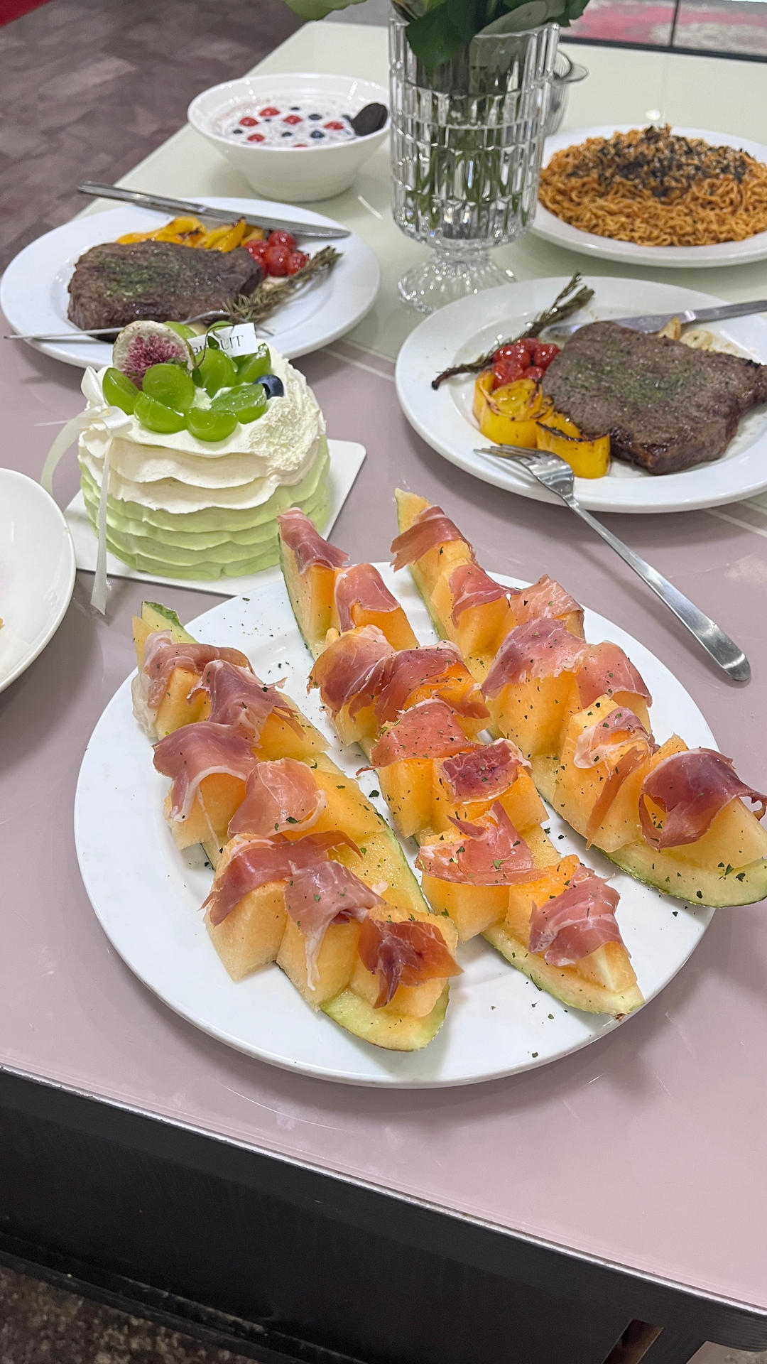 西班牙火腿配蜜瓜