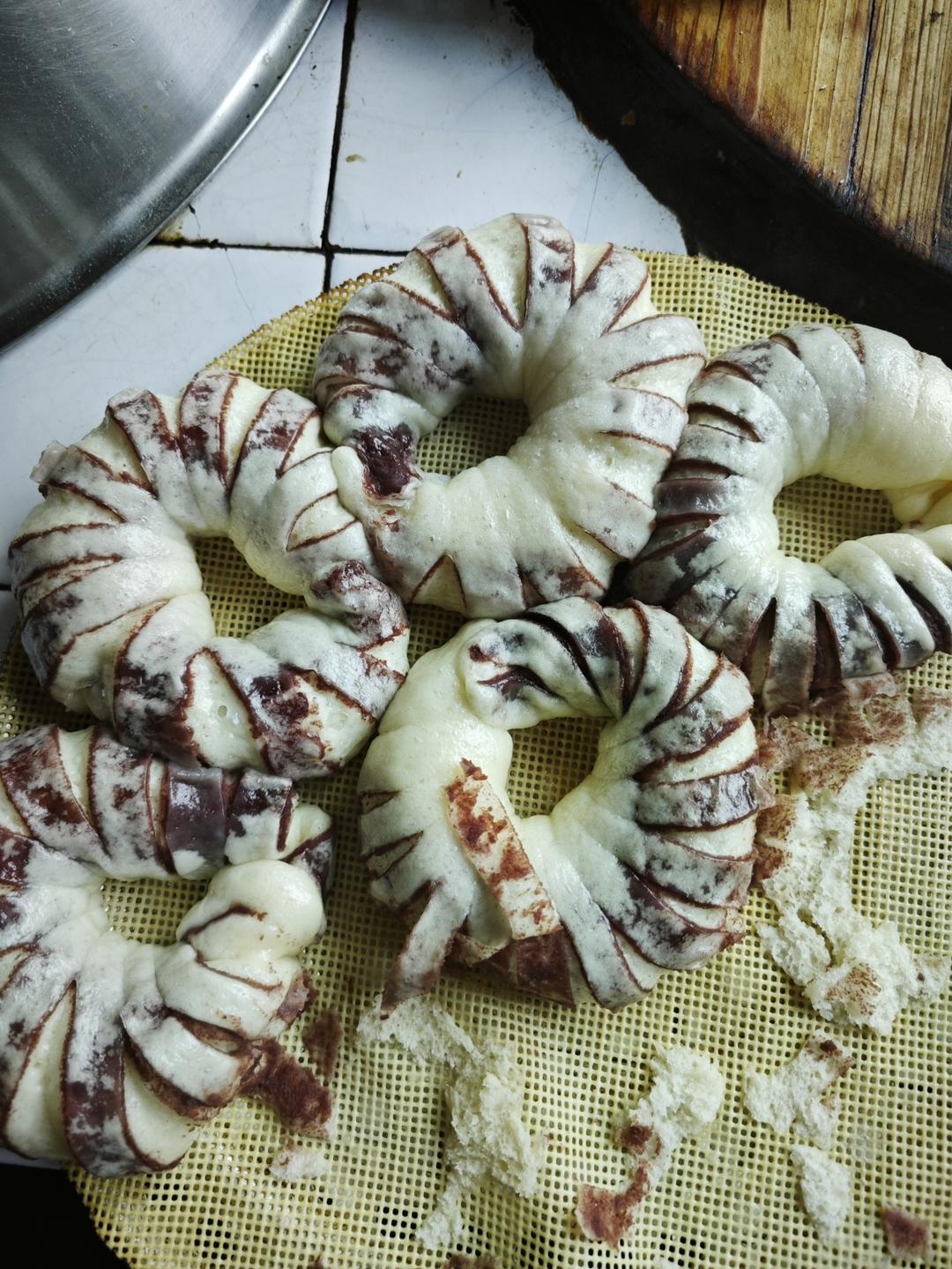 小灯笼豆沙卷 豆沙包 超治愈 一次醒发 附整形细节视频