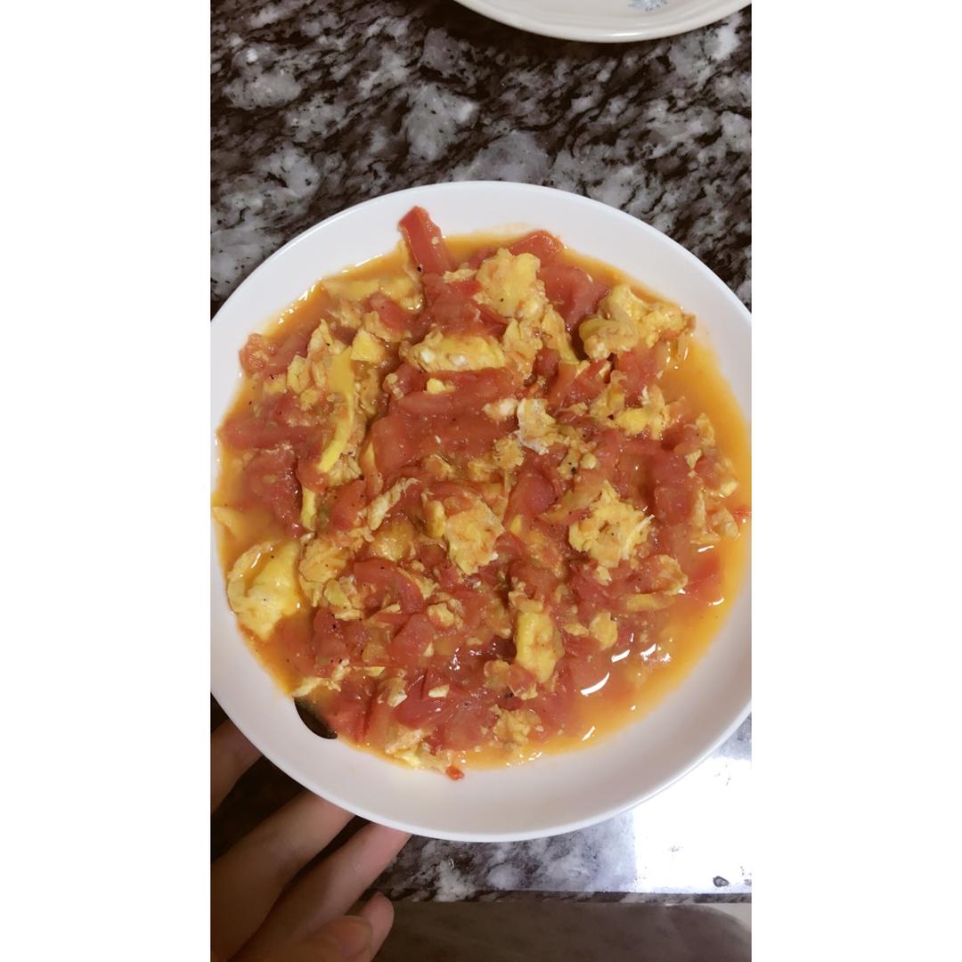 西红柿炒鸡蛋