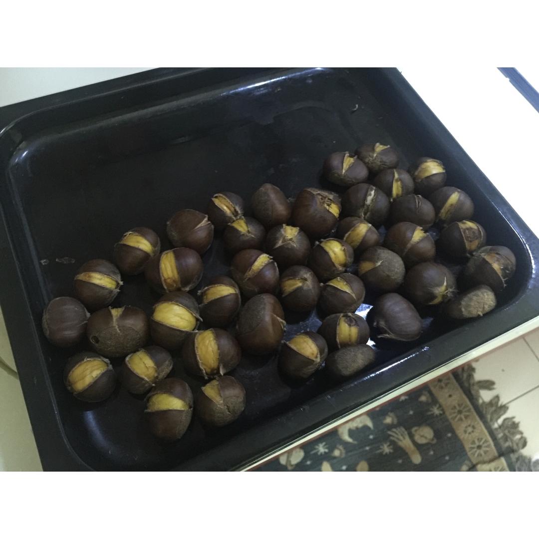 新手零失败烤栗子