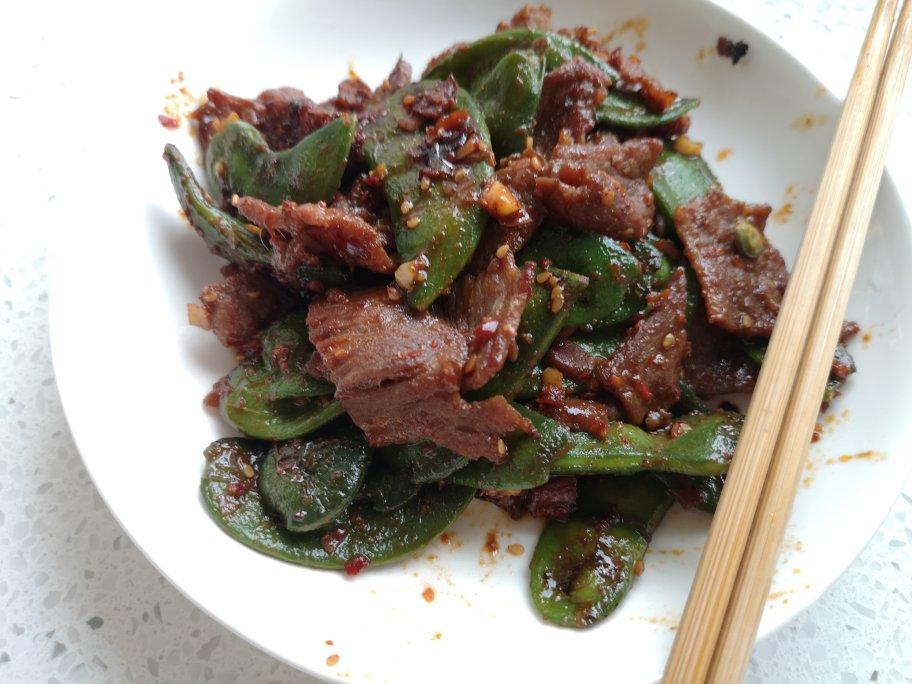 sheazhou做的酱爆扁豆