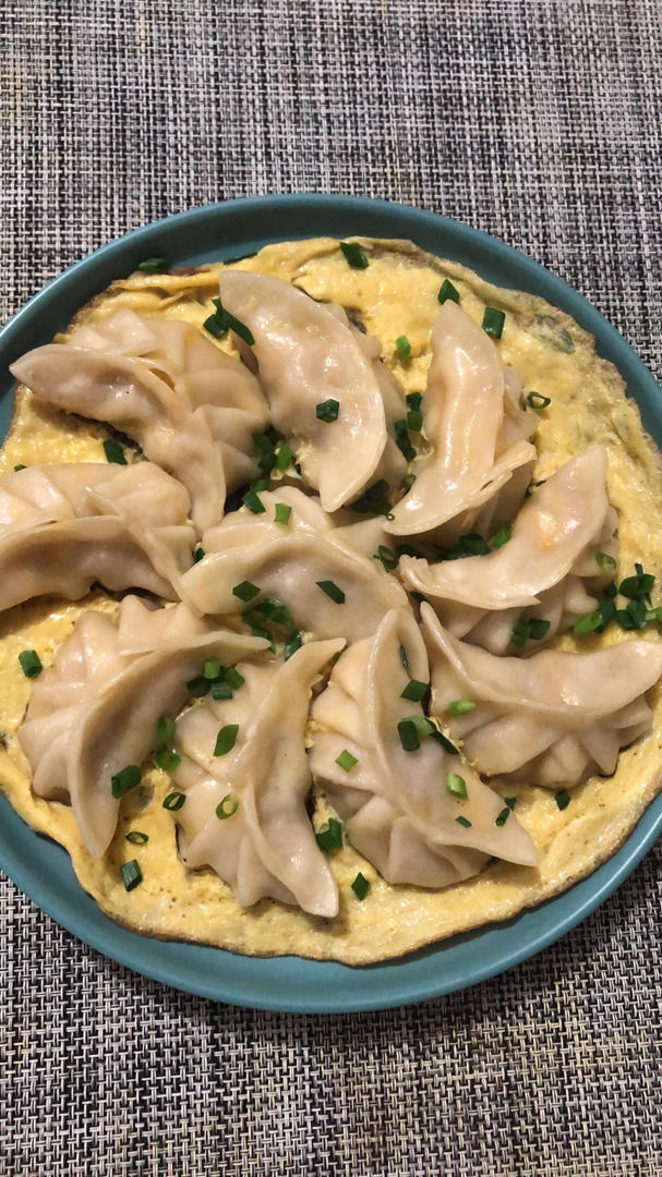 现包现煎抱蛋煎饺&附煎饺的包法